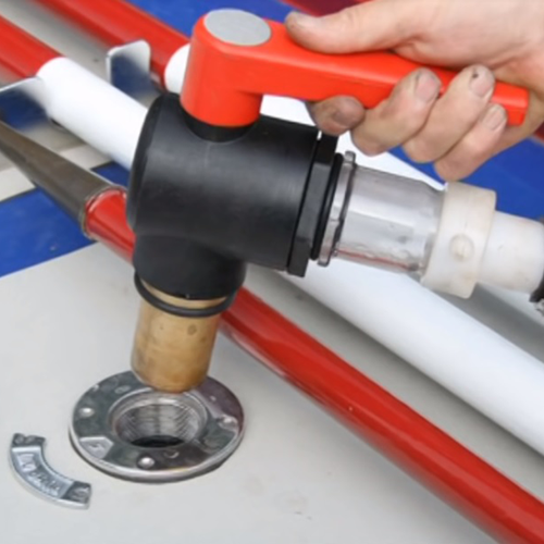 LeeSan Probe Valve Assembly, ISO8099, Pump Out Fitting